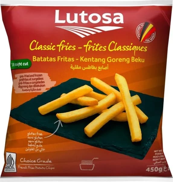 LUTOSA FRITES BATATA CLASSIC 1KG