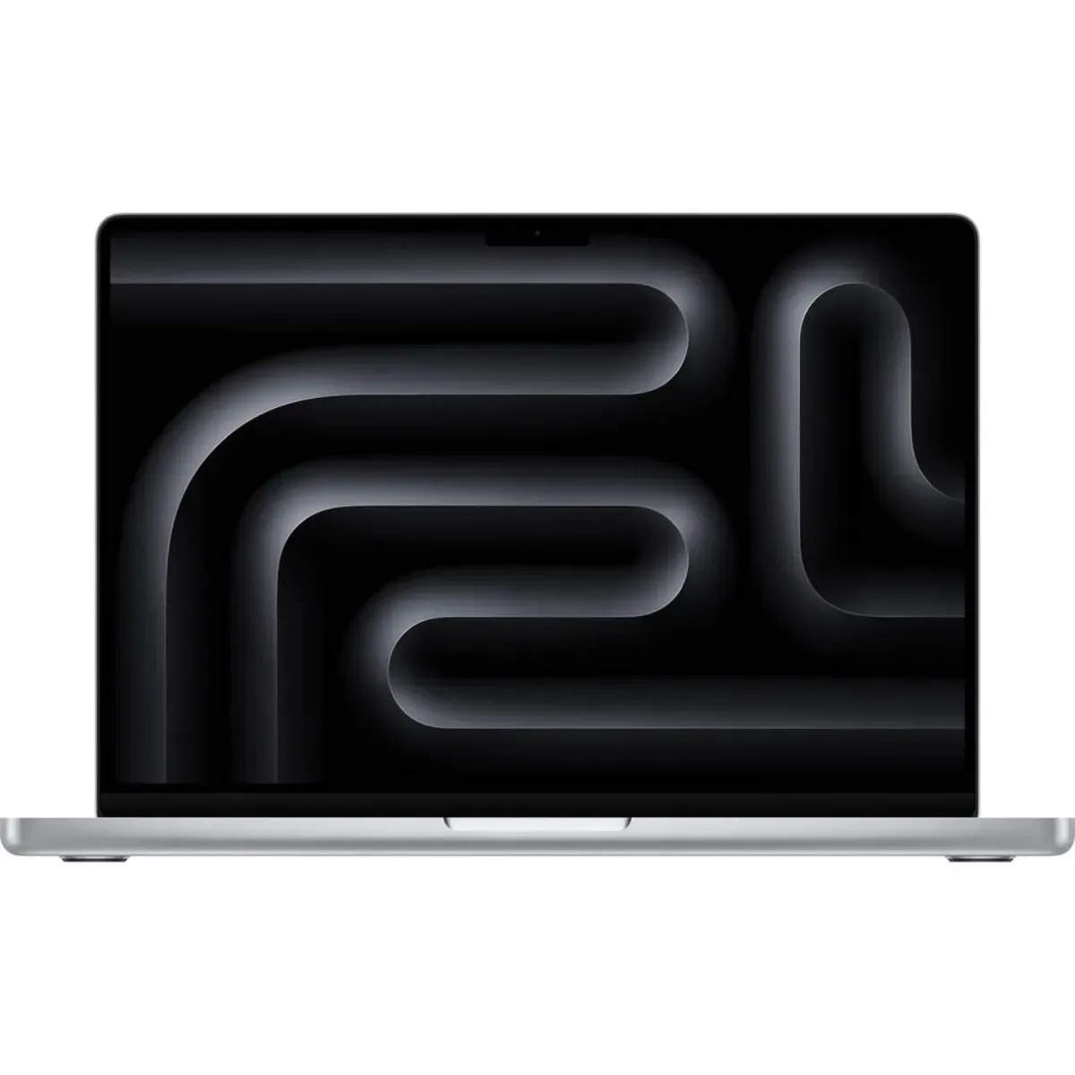 MacBook Pro 14 pouces d'Apple (2025) : Puce Apple M5 avec processeur à 10 cœurs et processeur graphique à 10 cœurs, 16 Go de RAM, argent, 512 Go